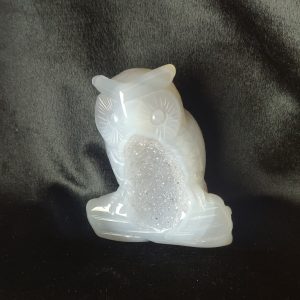 chouette agate quartz