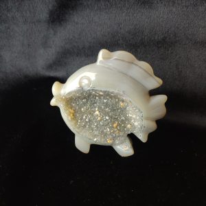poisson geode agate quartz
